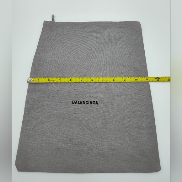 BALENCIAGA Large Gray Dust Bag Authentic Luxury Storage EUC - Picture 4 of 4